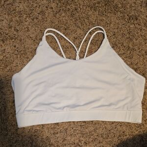 Women's White Strappy Bralette | NWOT